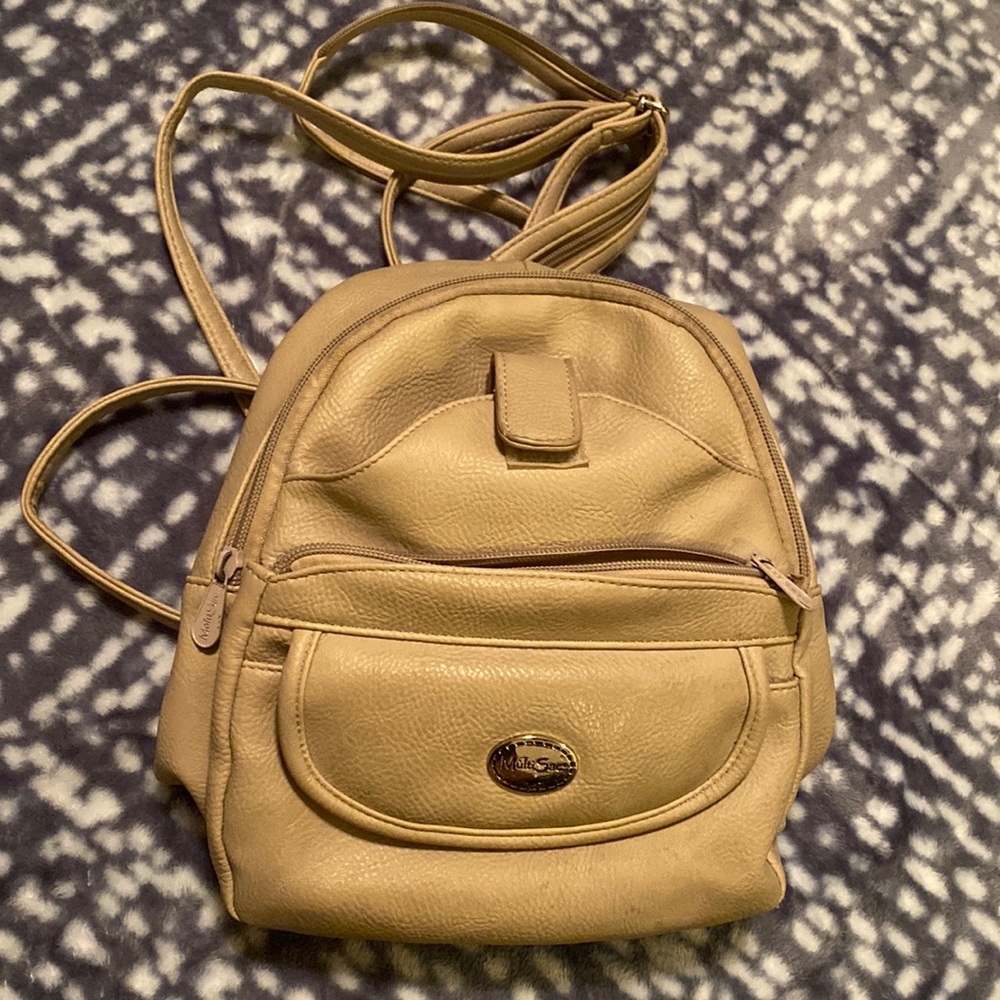 Beige colored multi sac mini bag!